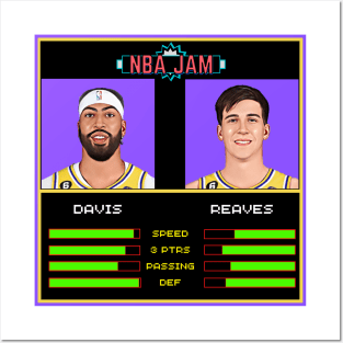 A.D & Austin - NBA Jam Edition Posters and Art